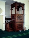 Mimbar Masjid Minimalis Tangga Samping Kode ( MM 007 )