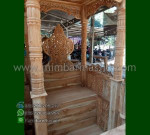 Furniture Jati Mimbar Masjid Jati Atap Kubah dengan Special Produk MM 270