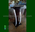 Mimbar Masjid Minimalis Promo Stock Asli Furniture Jepara MM PM 1034