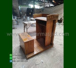 Mimbar Masjid Minimalis Special Promo Toko Online Furniture Minimalis MM PM 647