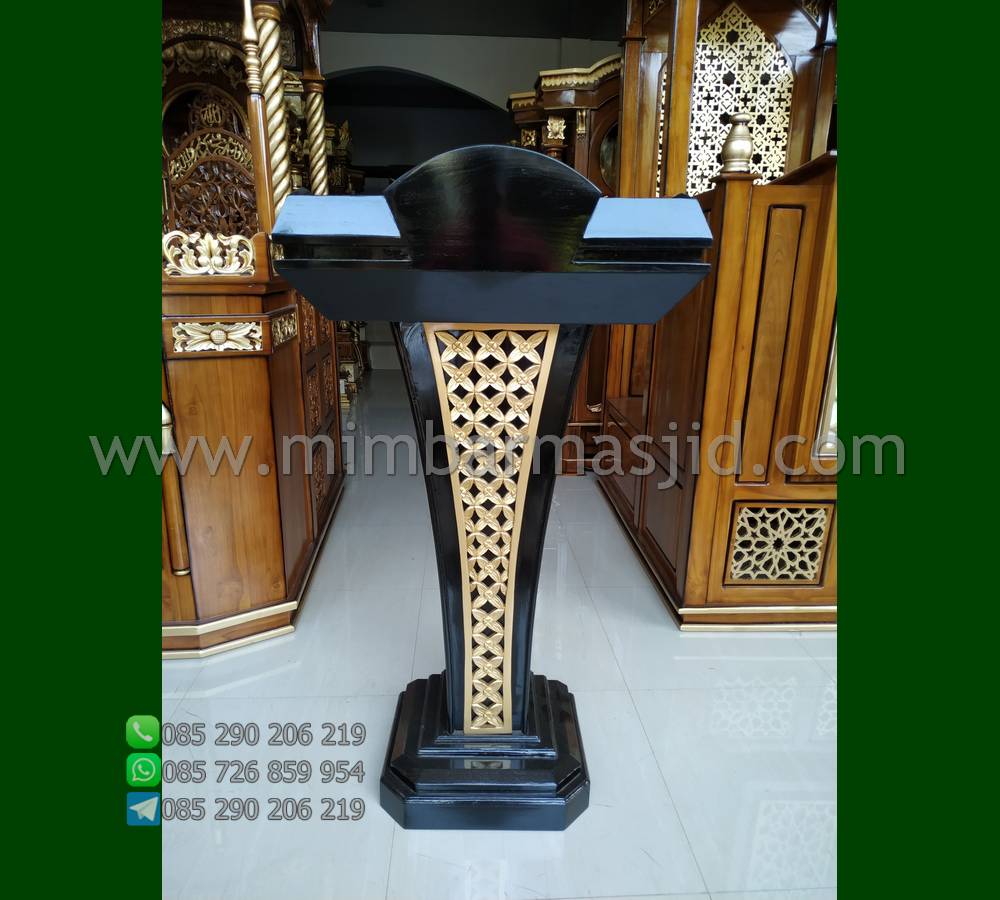 Mimbar Minimalis Stainless Ready Order Promo Furniture Jati MM PM 578