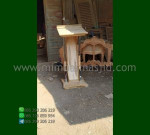 Podium Masjid Sederhana Furniture Minimalis Model Produk Terbaru MM PM 1112