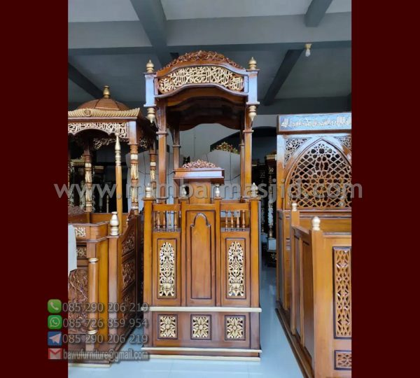Mimbar Masjid Jepara Minimalis