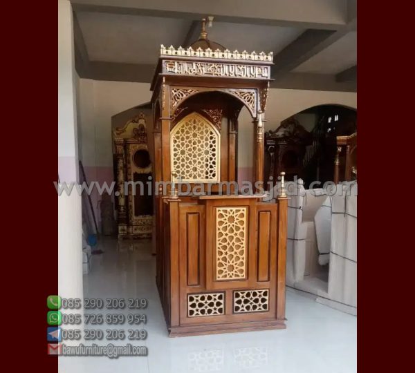 Mimbar Masjid Minimalis Jepara