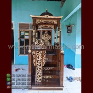 Mimbar Masjid Jepara Terbaru